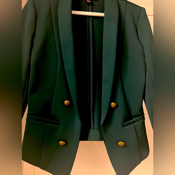 Forever 21 green blazer - Picture 4 of 4
